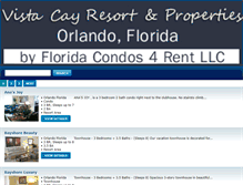 Tablet Screenshot of m.vistacay4rent.com